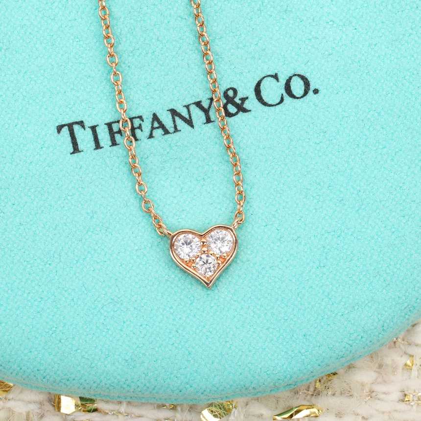 티파니 하트 목걸이 | Size FREE