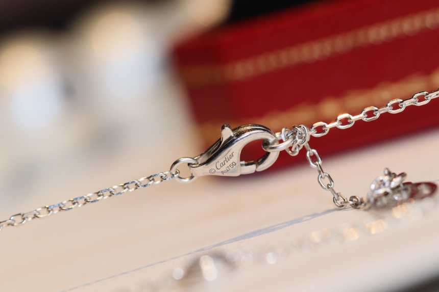 까르띠에 다무르 다이아 목걸이 | Size 37.5-40.5com