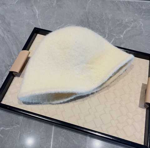 버버리 모직 버킷햇 | Size one size