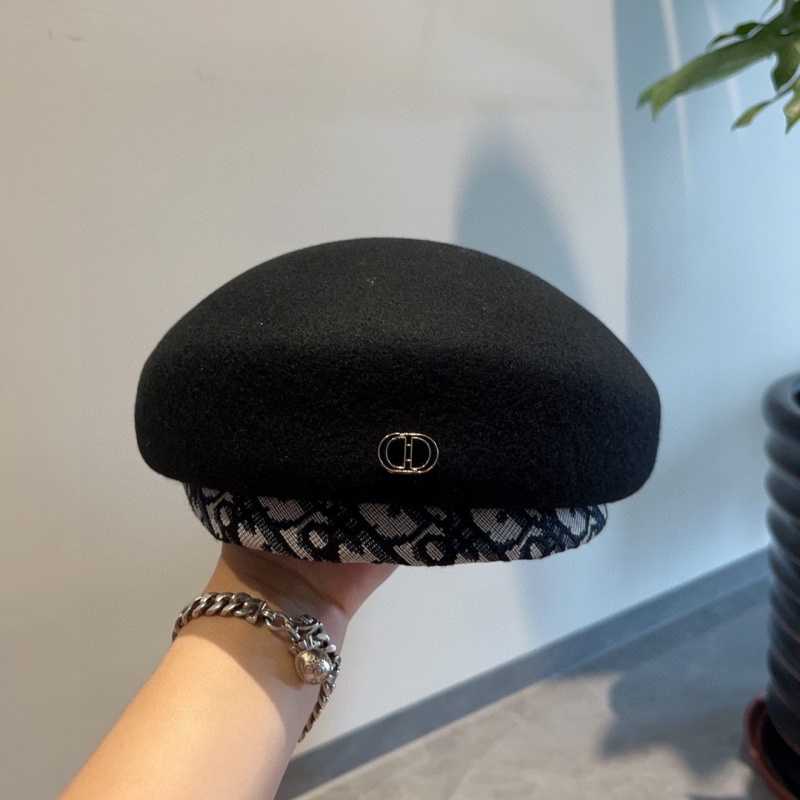 디올 울 베레모 | 머리둘레 57cm