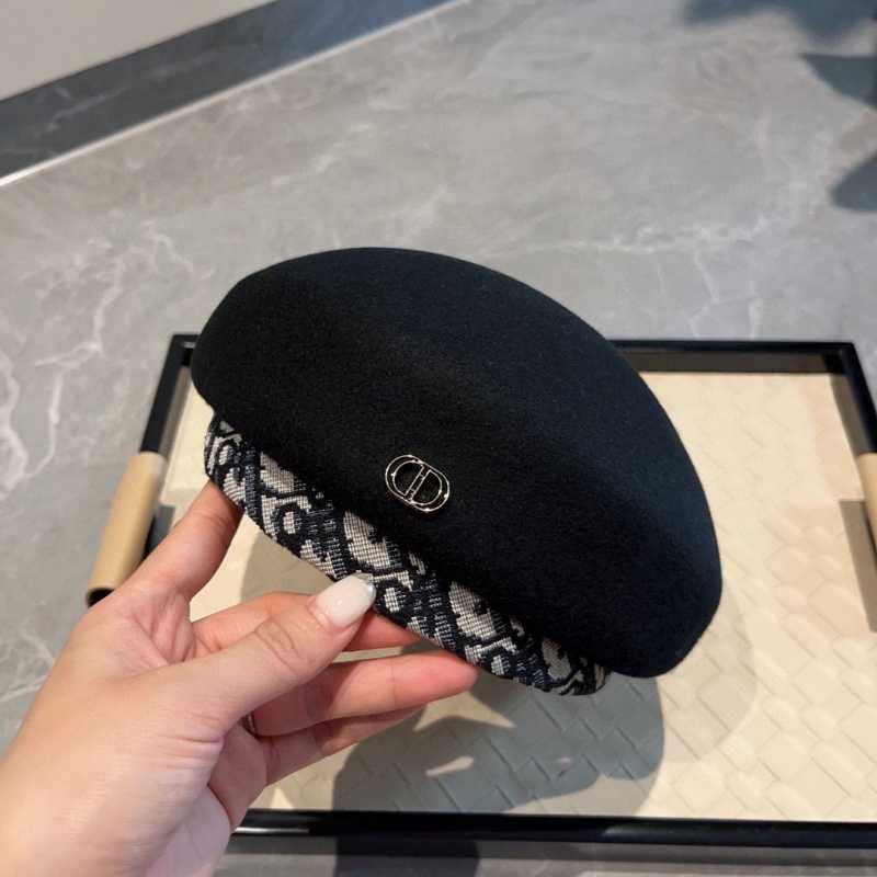 디올 울 베레모 | 머리둘레 57cm