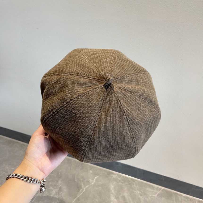 디올 팔각형 베레모 | 머리 둘레 57cm
