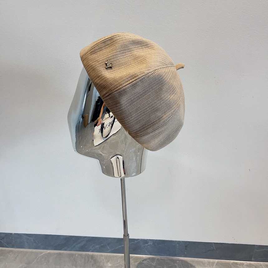 디올 팔각형 베레모 | 머리 둘레 57cm