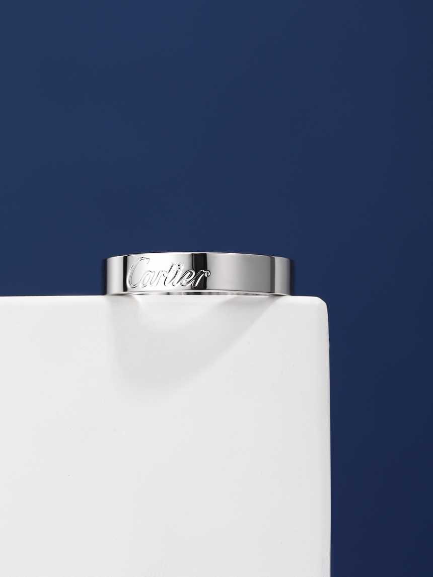 까르띠에 로고 링 | 4mm Size 6 7 8 9