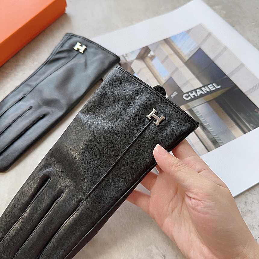 에르메스 심플 로고 장갑 | Size FREE