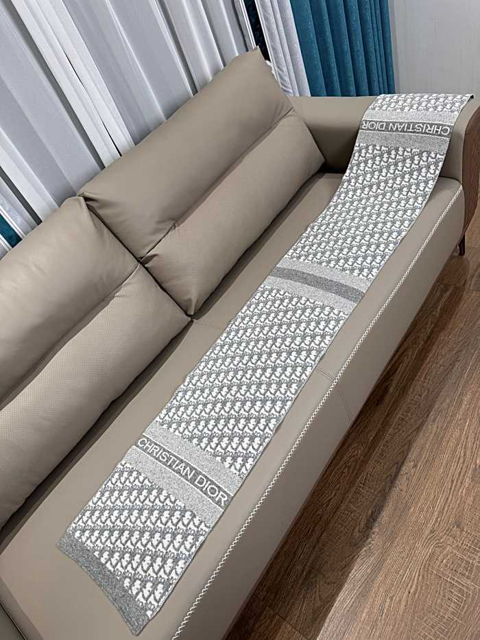 디올 프린트 스카프 | Size 40*200cm