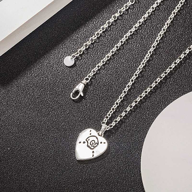 구찌 해골 펜던트 목걸이 | Size one size