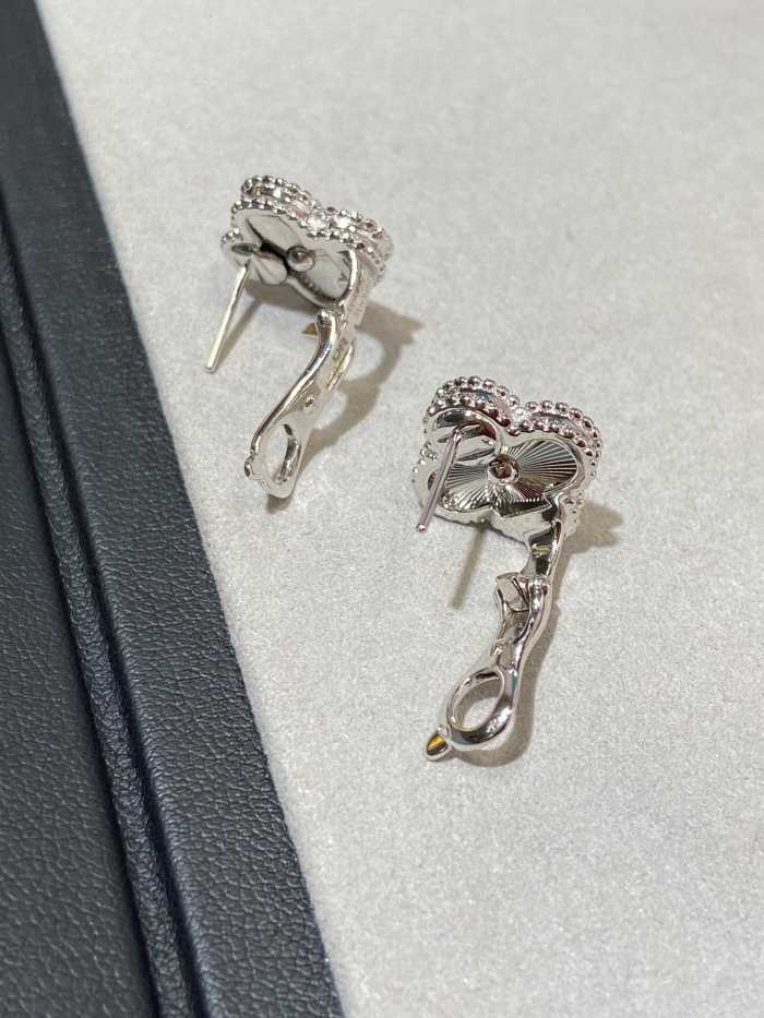 반클리프 빈티지 알함브라 네잎클로버 귀걸이 | Size 1.5 x 1.5cm