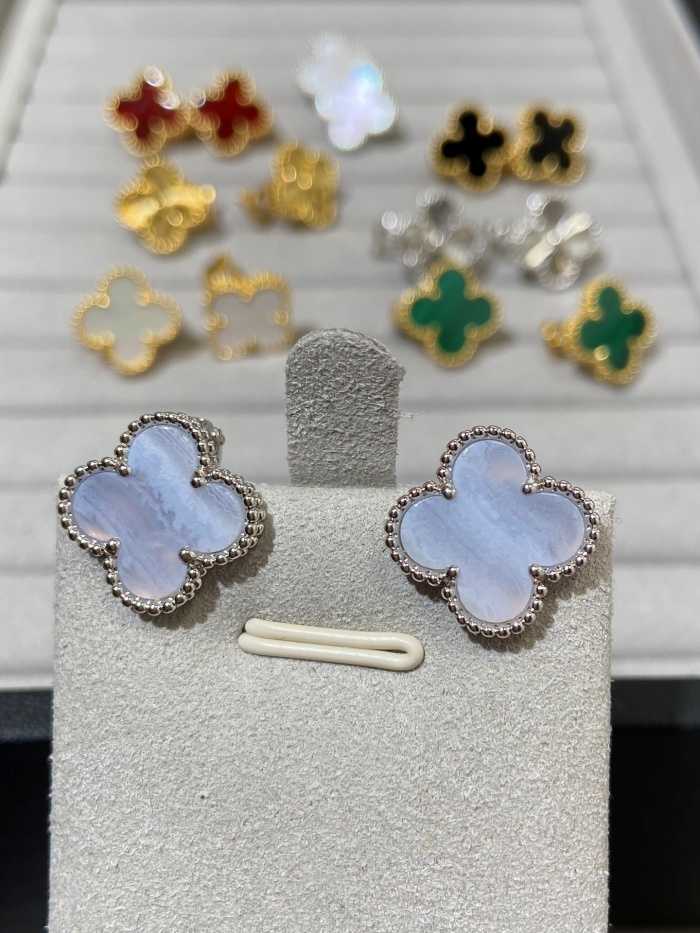 반클리프 빈티지 알함브라 네잎클로버 귀걸이 | Size 1.5 x 1.5cm