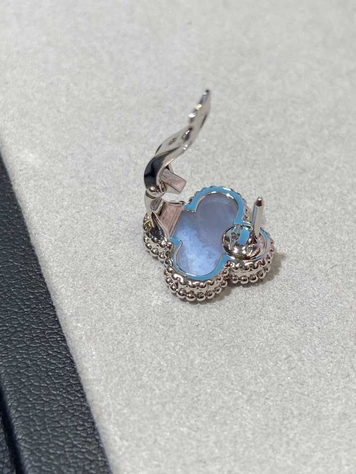 반클리프 빈티지 알함브라 네잎클로버 귀걸이 | Size 1.5 x 1.5cm