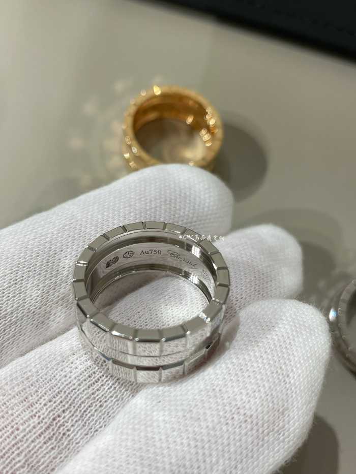 쇼파드 아이스큐브 링 반지 | Size 5,6,7,8