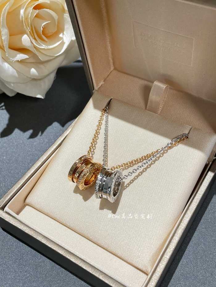 불가리 비제로원 다이아 목걸이 | Size 39-47cm