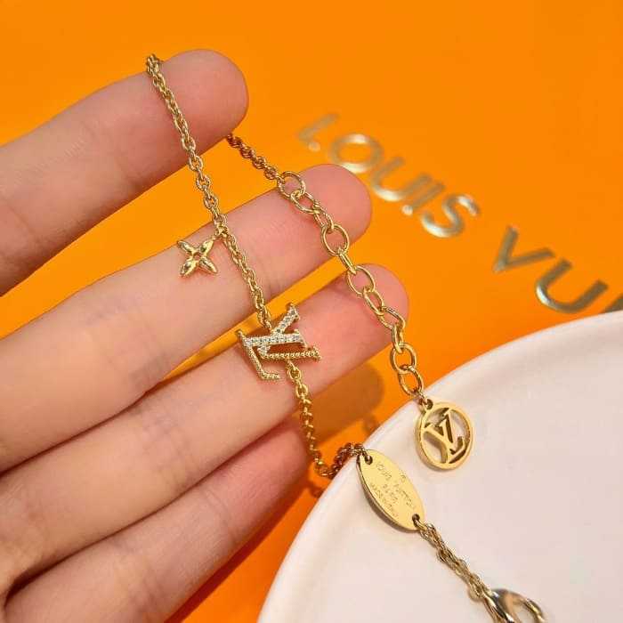 루이비통 LV 아이코닉 블러시 팔찌 | Size FREE
