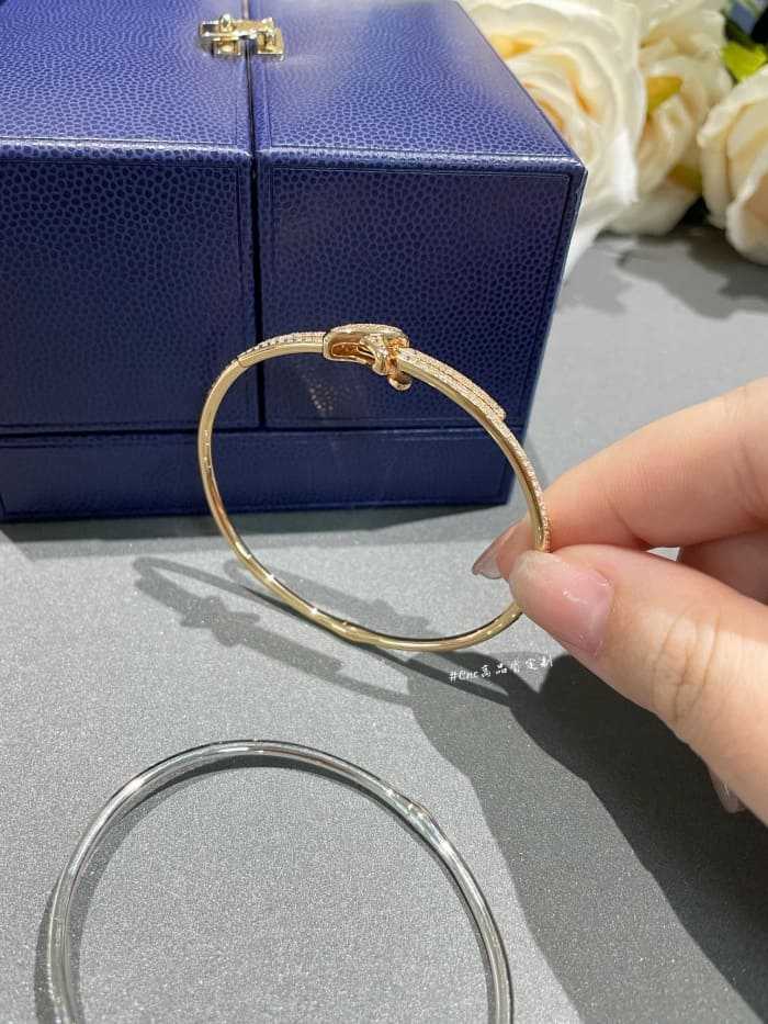 쇼메 주드리앙 풀 파베 팔찌 | Size 16,17(cm)