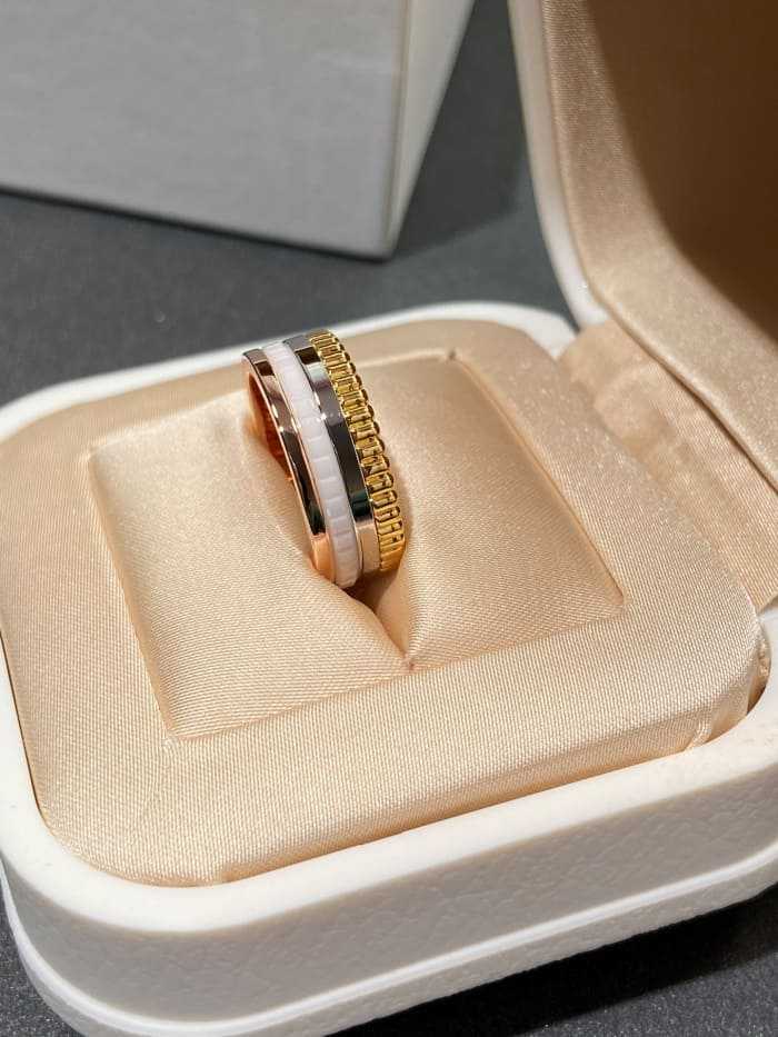 부쉐론 콰트로 링 반지 | Size 5호~10호