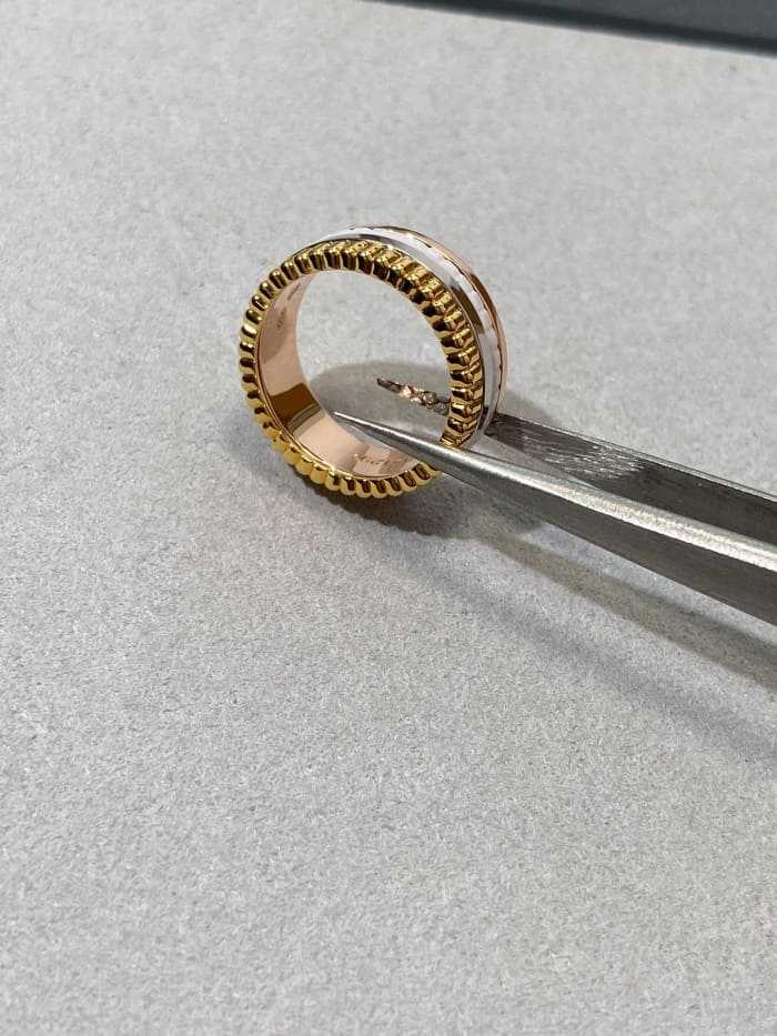 부쉐론 콰트로 링 반지 | Size 5호~10호