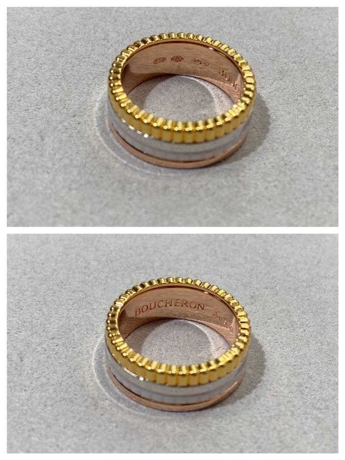 부쉐론 콰트로 링 반지 | Size 5호~10호