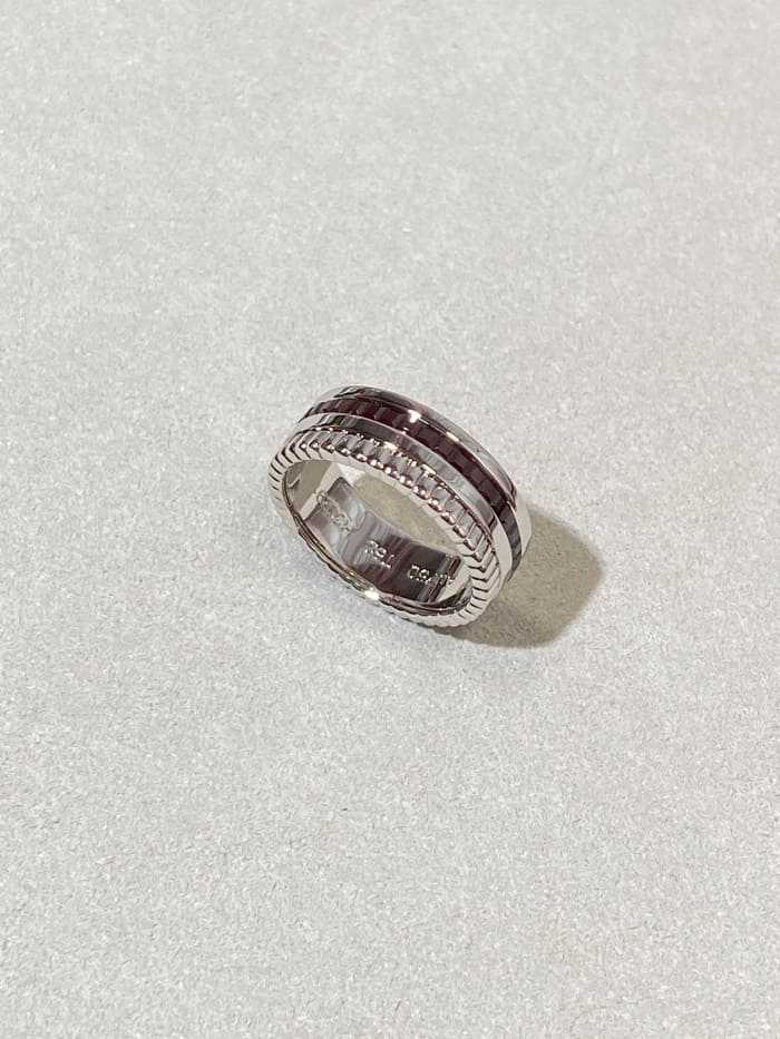 부쉐론 콰트로 링 반지 | Size 5호~10호