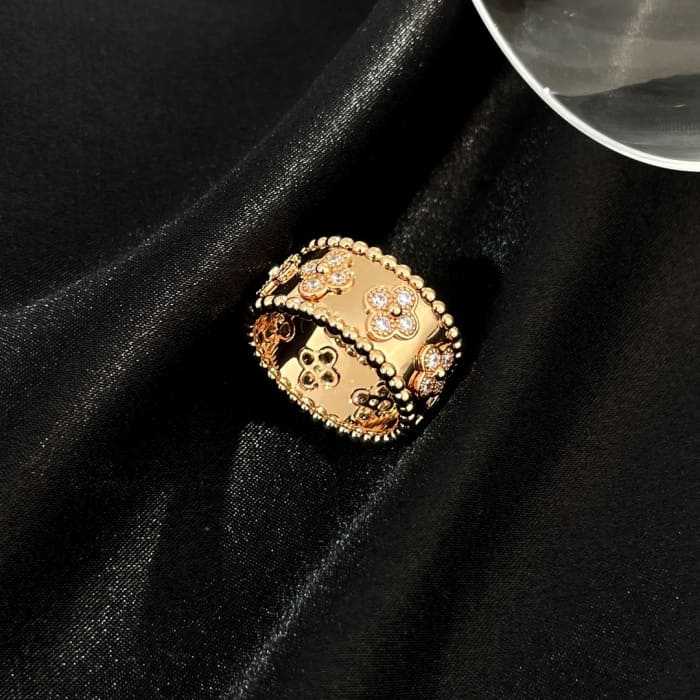 반클리프 클로버 빼를리 반지 3컬러 | Size 5,6,7,8