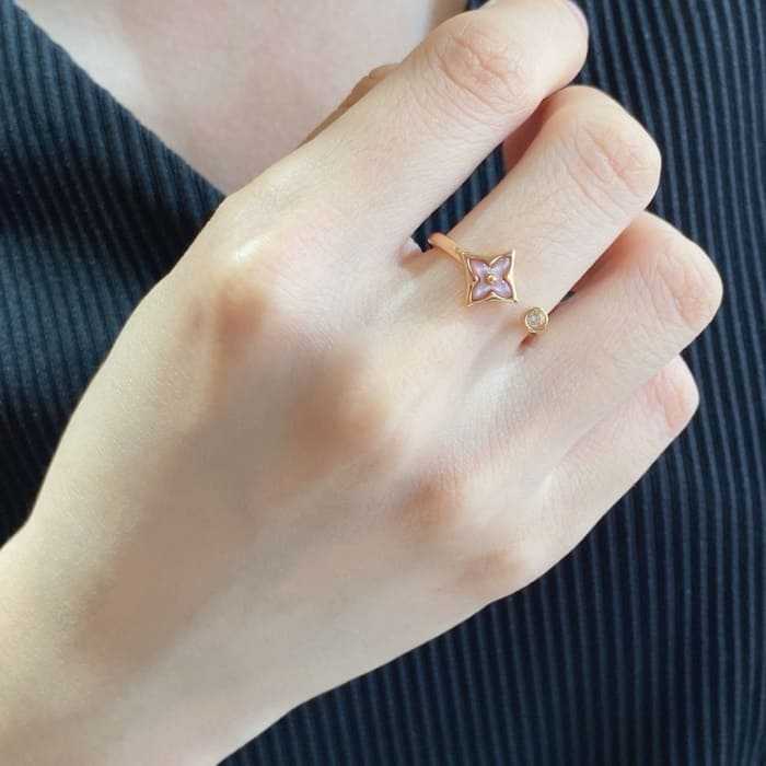 루이비통 블라썸 다이아 반지 링 2컬러 | Size 5,6,7,8