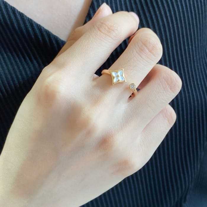 루이비통 블라썸 다이아 반지 링 2컬러 | Size 5,6,7,8