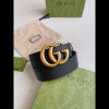 구찌 마몬트 GG 레더 벨트 4cm | Size 35 - 40