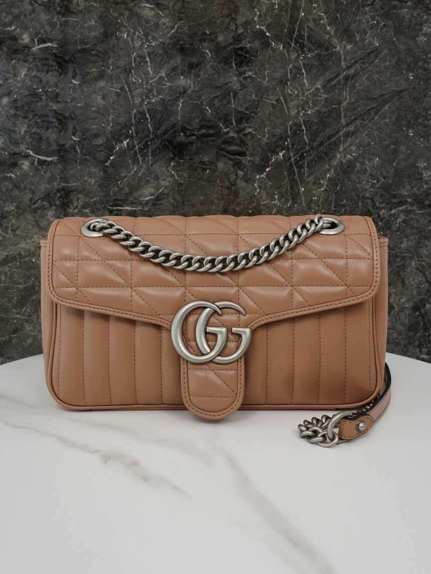 구찌 마몬트 마틀라세 스몰 숄더백 443497 | 26 x 15 x 7cm