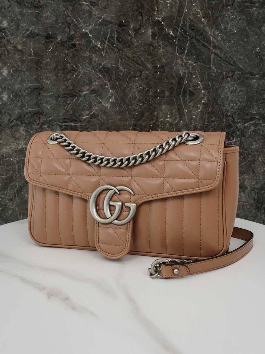 구찌 마몬트 마틀라세 스몰 숄더백 443497 | 26 x 15 x 7cm