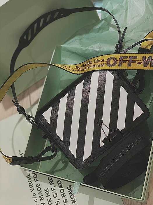 오프화이트(off white) 디아그 플랩백 | 사이즈: 20cm