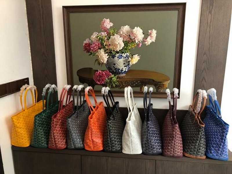 고야드 아르투아 지퍼달린 쇼퍼백 pm / mm | pm가방 입 40cm 바닥 길이 30cm 높이 25cm 폭 14cm / mm가방 입 50cm 바닥 길이 36cm 높이 29cm 폭 16cm