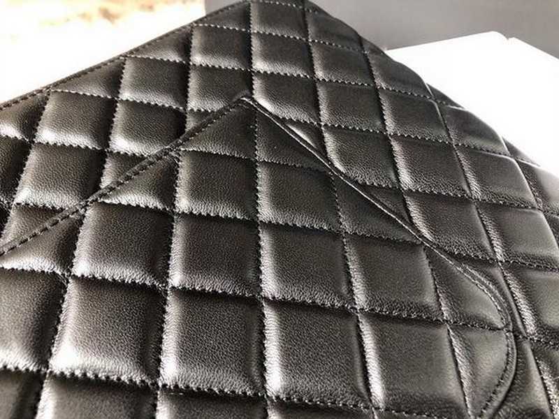 샤* 클래식 램스킨 클러치백 은장 미듐/라지 | 미디움 27.5cm, 라지 35cm