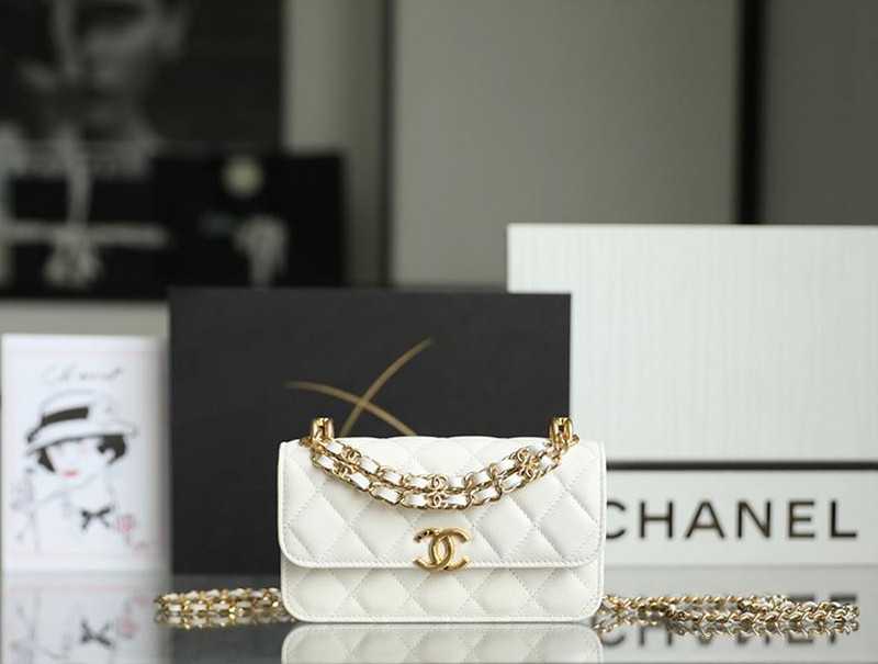 샤* 22k cc더블 체인 woc | 17 x 10 x 4.5cm