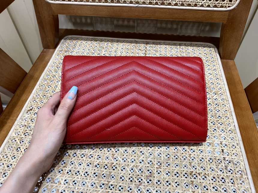 입생로랑 엔벨로프 체인 숄더백 377828 | 22.5 x 14 x 4cm