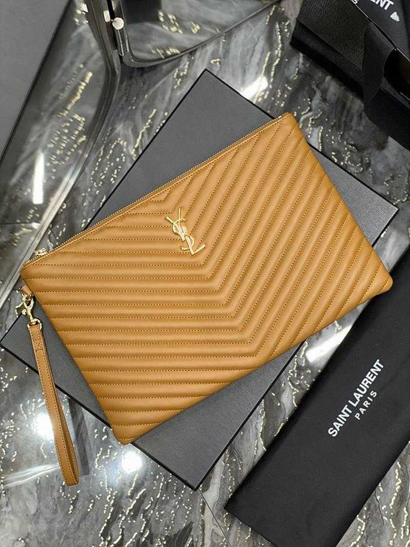 입생로랑 모노그램 마틀라세 클러치백 라지 440222 | 36 x 24.5 x 2.5cm