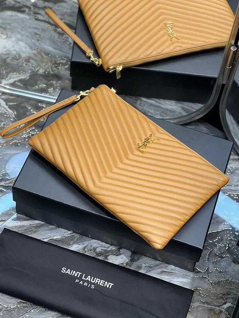 입생로랑 모노그램 마틀라세 클러치백 라지 440222 | 36 x 24.5 x 2.5cm
