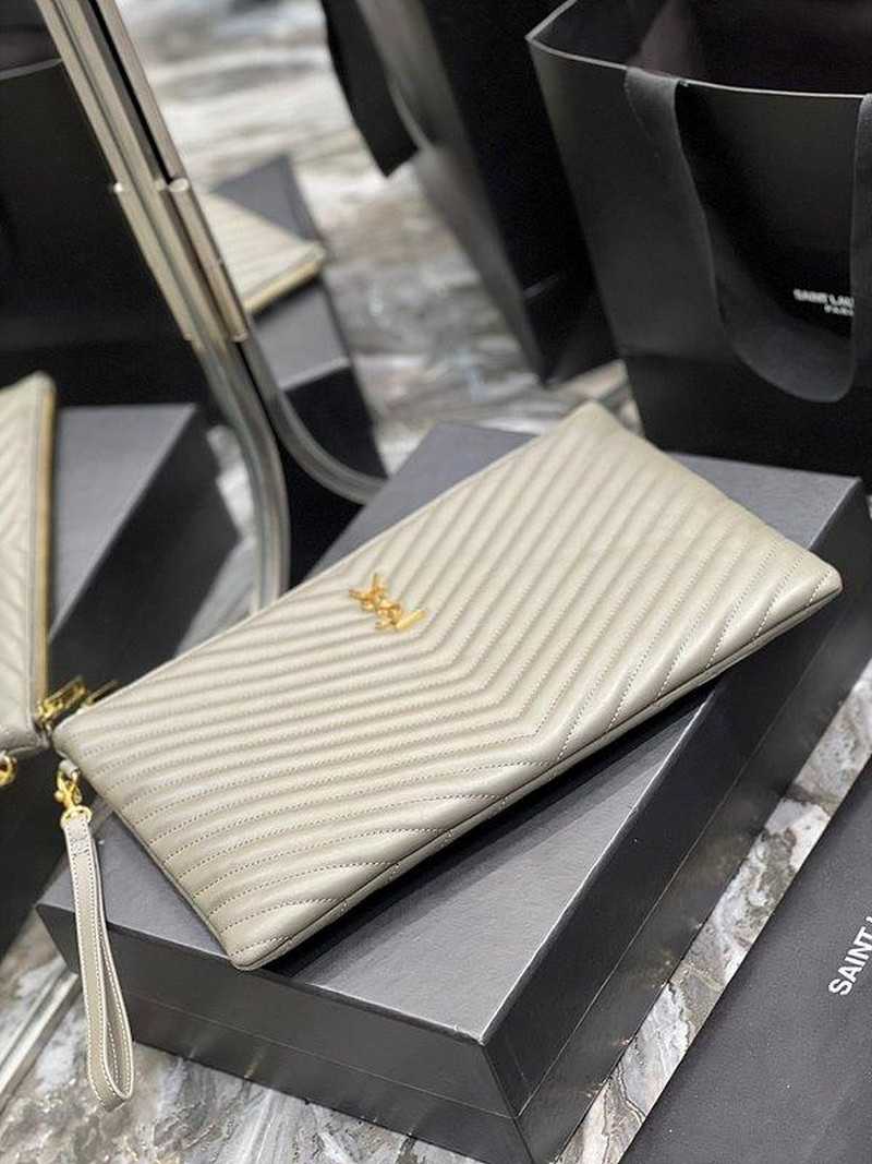 입생로랑 모노그램 마틀라세 클러치백 라지 440222 | 36 x 24.5 x 2.5cm