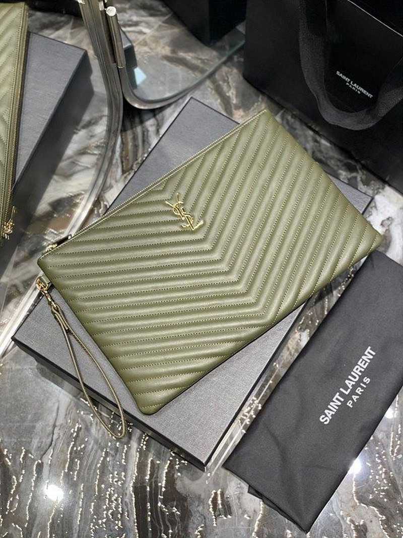 입생로랑 모노그램 마틀라세 클러치백 라지 440222 | 36 x 24.5 x 2.5cm