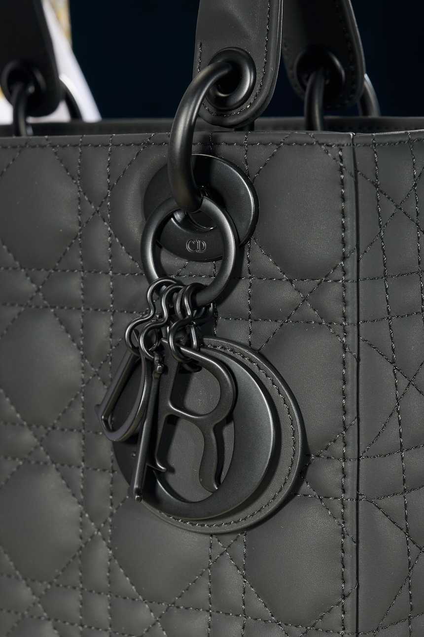 Dior 디올 까나쥬 레이디 백 미니 | 17 x 15 x 7cm