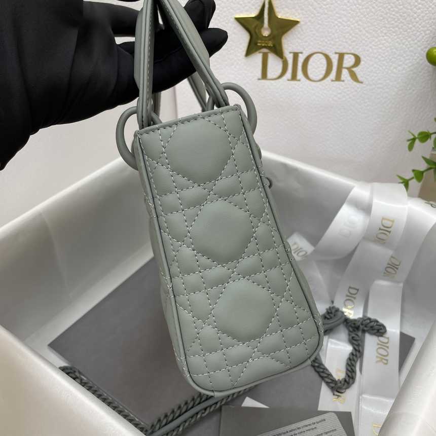 Dior 디올 까나쥬 레이디 백 미니 | 17 x 15 x 7 cm