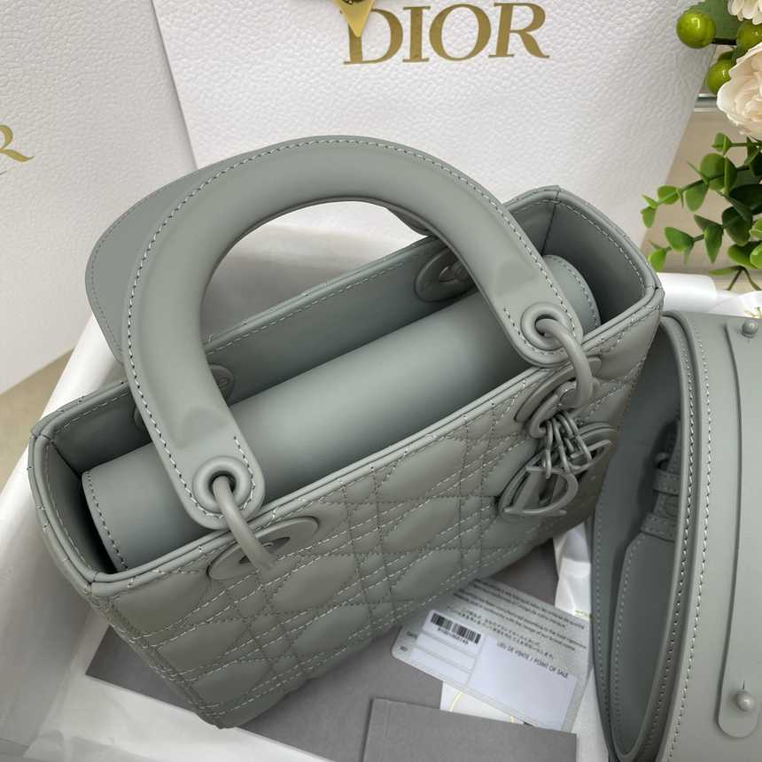 Dior 디올 까나쥬 레이디 백 미니 | 17 x 15 x 7 cm