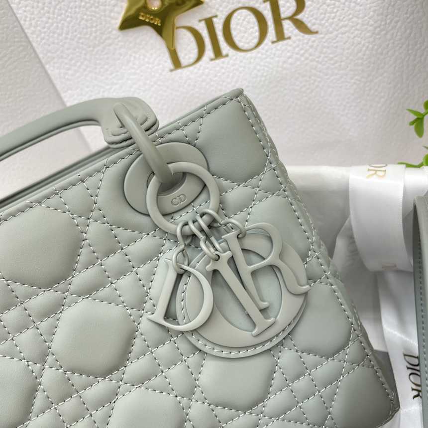 Dior 디올 까나쥬 레이디 백 미니 | 17 x 15 x 7 cm