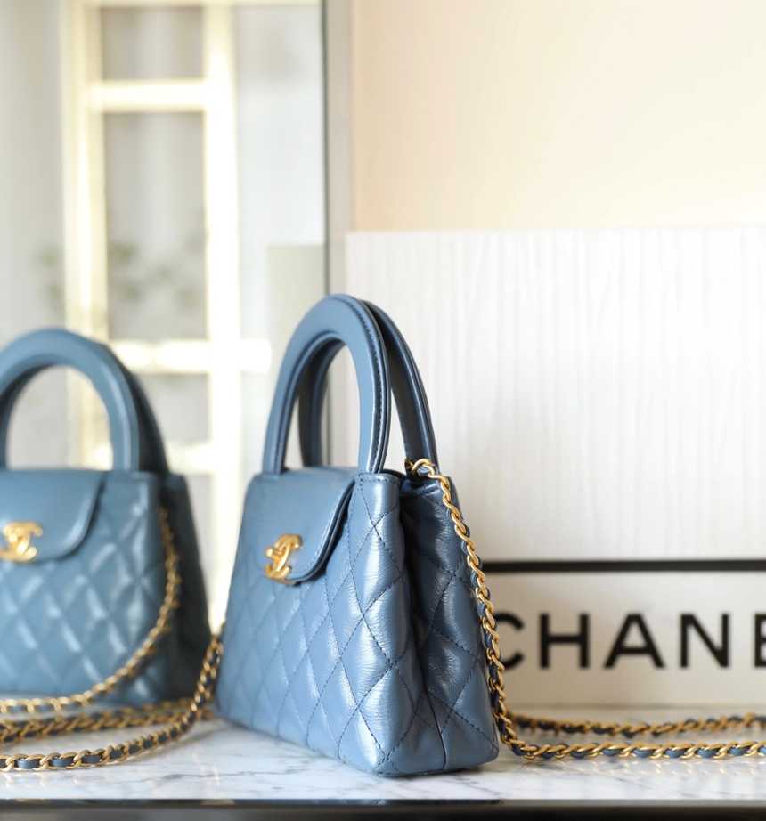 샤* 23K 카프스킨 켈리백 스몰 AS4416 | 19 x 13 x 7cm