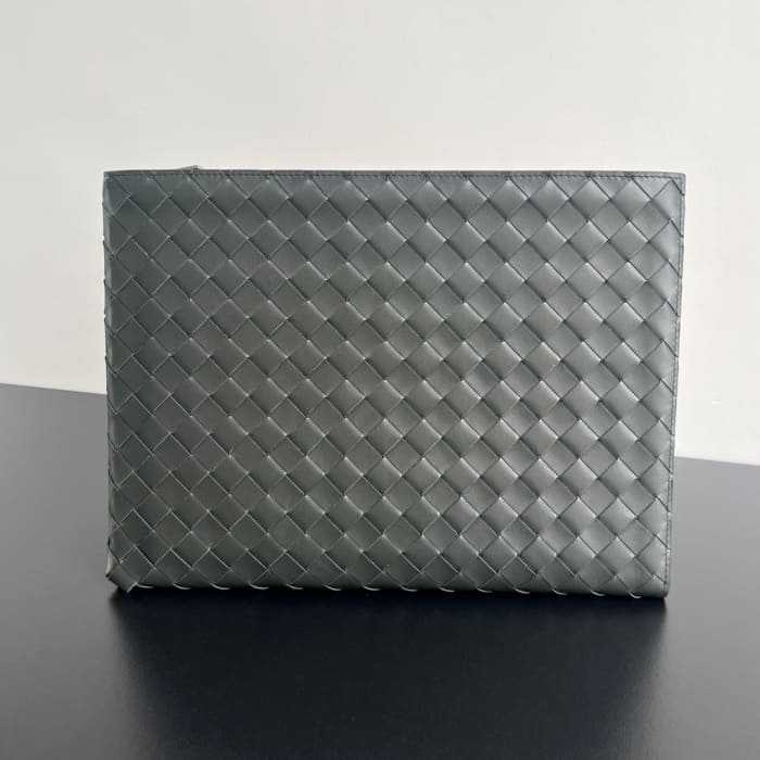 보테가 인트레치아토 하프지퍼 클러치백 607479 | 33 x 24 x 2cm