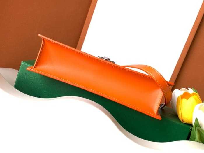 고야드 듀체스 마리 캐롤라인 백 오렌지 | 15 x 6.5 x 2.5cm