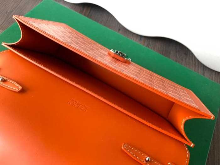 고야드 듀체스 마리 캐롤라인 백 오렌지 | 15 x 6.5 x 2.5cm