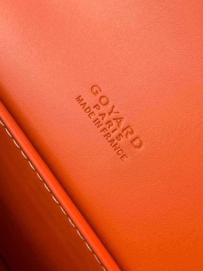 고야드 듀체스 마리 캐롤라인 백 오렌지 | 15 x 6.5 x 2.5cm