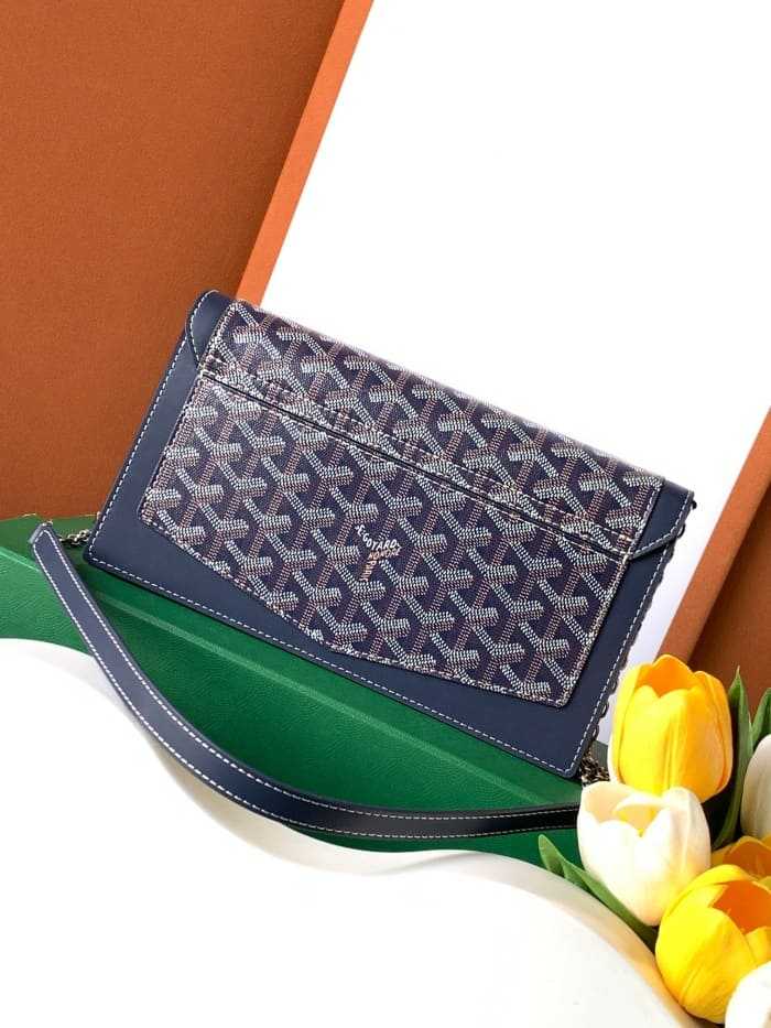 고야드 듀체스 마리 캐롤라인 백 네이비 | 15 x 6.5 x 2.5cm