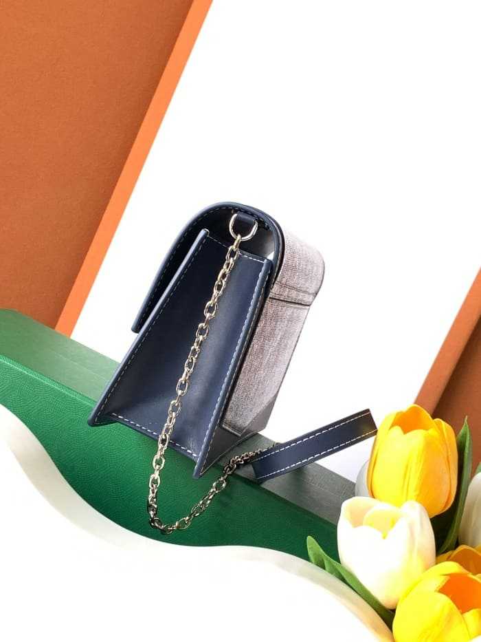 고야드 듀체스 마리 캐롤라인 백 네이비 | 15 x 6.5 x 2.5cm