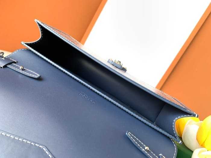 고야드 듀체스 마리 캐롤라인 백 네이비 | 15 x 6.5 x 2.5cm