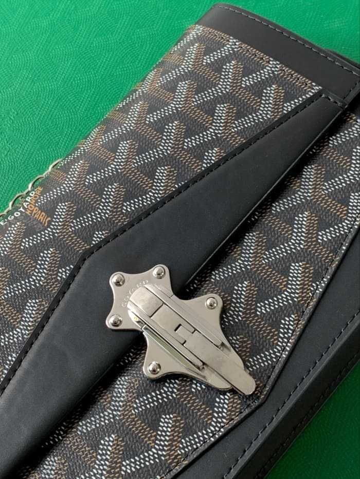 고야드 듀체스 마리 캐롤라인 백 블랙 | 15 x 6.5 x 2.5cm